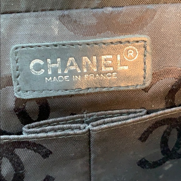 Chanel Black Nylon Flap Bag- Authentic - Picture 2 of 8